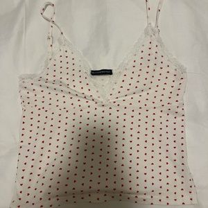 Brandy Melville hearts tank